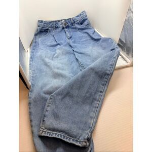 Blue Savvy Women's Size 9/29 Light Wash Blue Denim Straight Leg Jeans